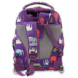 Yexin Rolling Backpacks For Girls School Bags With Wheels Case Lunch Bag School Travel Backpack