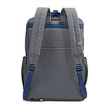 American Tourister Cooper Backpack, Grey/Navy 18"