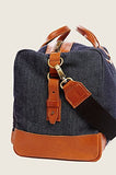True Religion Denim Duffle Bag, Dk Indigo, Bnwt $349 Made In Usa