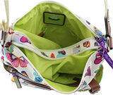 Lily Bloom Kathryn Hobo Shoulder Bag, Butterfly Twister