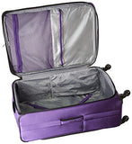 Delsey Paris Luggage Sky Max 29 inch Expandable Spinner Suitcase, Purple