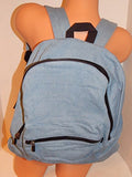 Victoria'S Secret Pink Campus College Backpack Denim Light Washed