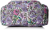 Vera Bradley Iconic Grand Weekender Travel Bag, Signature Cotton, Lavender Meadow