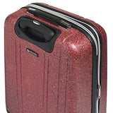 Mia Toro Italy Annata Hardside 28" Spinner, Silver