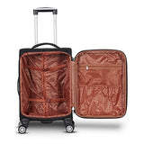 Gabbiano Manchester Collection 3 Piece Expandable Spinner Set (Red)