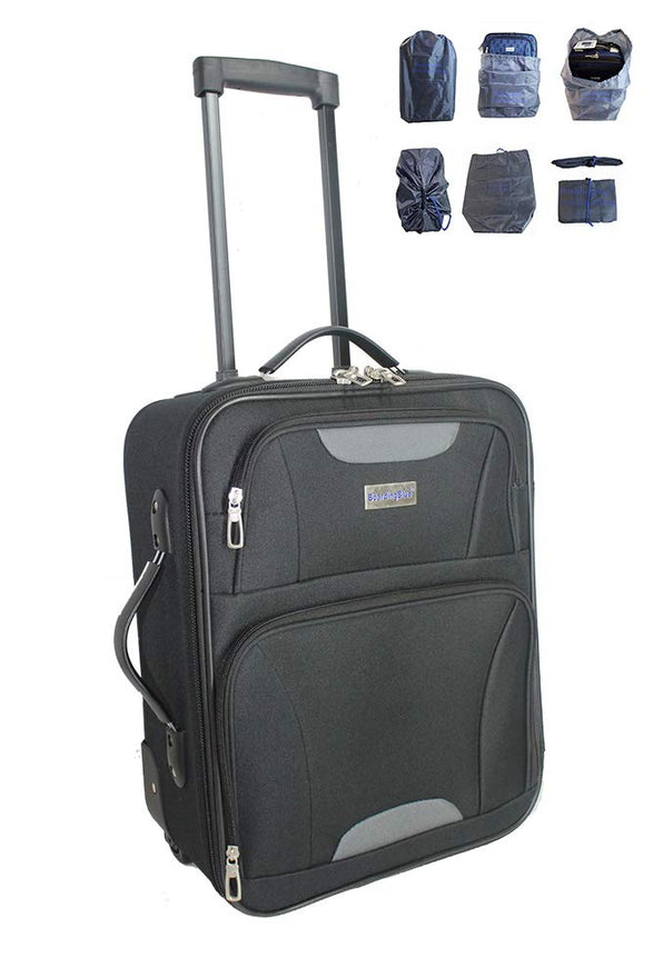 Basic Luggage Shop Boardinglbue Rolling Personal Item 18&qu – Luggage Factory