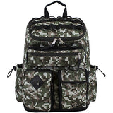 Fuel Multi-Pocket Cargo Backpack with High Capacity Top-Loader Entry