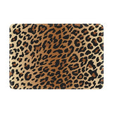 Sexy Leopard Grain Genuine Leather UAS Passport Holder Travel Wallet Cover Case