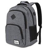 SUEBEKUE Laptop Backpack with laptop compartment for Women Men,College School Bookbag,Slim Backpack