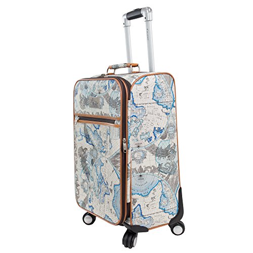 Shop Chariot Map 3-Piece Expandable Rolling S – Luggage Factory