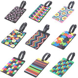 Carise Travel Luggage Tags Labels Strap Name Address ID Suitcase Bag Baggage Secure Hot