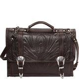 Ropin West Briefcase (Brown)