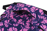 Damara Womens Maple Leaf Printed Canvas Weekender Shoulders Bag,Green