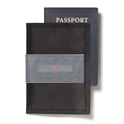 Swiss Gear Rfid Protection Passport Cover With Bi-Fold Cover To Conceal, Shield And Personalize