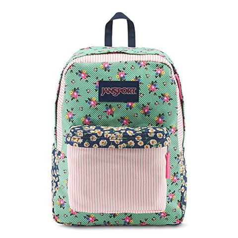 JanSport High Stakes Backpack - Dizzy Patchwork