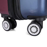 DUKAP Crypto Lightweight Hardside Spinner XL 32'' inch - Wine and Blue