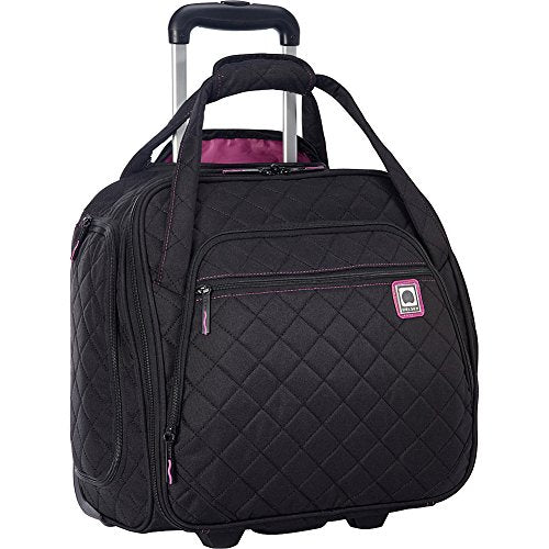 Shop Delsey Quilted Rolling Underseat Bag For – Luggage Factory