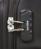 Dejuno Summit Lightweight 3-Piece Spinner Luggage Set, Black