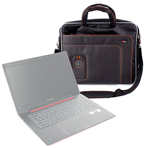 DURAGADGET "Travel Deluxe Lightweight & Tough Protective Laptop Briefcase Carry Case with Padded