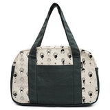 Women'S Girls And Cat Printed Canvas Duffel Travel Bags Was_19