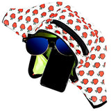 Fruity Fanny Pack, Stylish Party Boho Chic Handmade with Hidden Pocket (Apples)