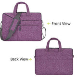 YOUPECK 15.6 Inch Laptop Sleeve Case Messenger Shoulder Bag Padded Nylon Shockproof Waterproof