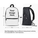 Youngerbaby Cute Dog Printing Backpack Unisex School Bag For Teens Boys Students