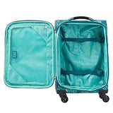 Atlantic Ultra Lite 4 | 21 And 24-Inch Expandable Spinners, Travel Pillow (Lulu Green)