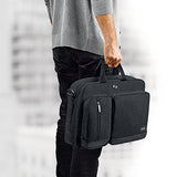 Solo Duane 15.6 Inch Laptop Hybrid Briefcase Backpack Backpack, Slate
