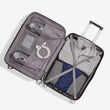 eBags Monument 26 Inches Checked Spinner (Black)