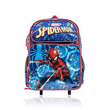 Marvel Spider-man Boys 16 Inch Wheeled Backpack with Retractable Handle
