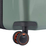 DELSEY Paris Cactus Hardside Luggage with Spinner Wheels, Khaki, Carry-On 19 Inch