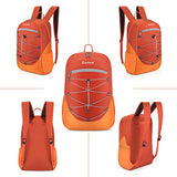 Gonex Ultralight Handy Travel Backpack, 25L Lightweight Packable Backpack Orange