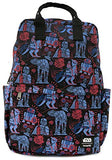 Loungefly Star Wars Empire Strikes Back 40th Anniversary Square Nylon Backpack