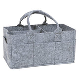 Sammy & Lou Felt Storage Caddy, Gray