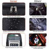 Gonex 28L Lightweight Packable Backpack Handy Travel Hiking Daypack(Black)