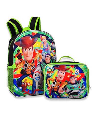 Toy Story 4 - 16" Backpack with Detachable Matching Lunch Box