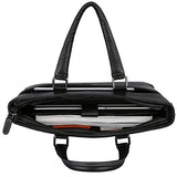 Banuce Genuine Leather Briefcase for Men Women Shoulder Messenger Bag Executive Bussiness Tote