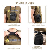 Buruis Travel Neck Wallet Passort Holder with RFID Blocking, Anti-theft Hidden Pouch for Women, Men