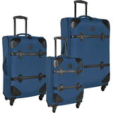 The Set Of Classic Faded Indigo Diane Von Furstenberg Julie 3 Piece Luggage Set