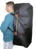 Boardingblue Cuban Rolling Travel Duffel Bag 50Lb W, Linear Size 62"