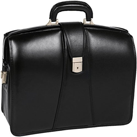 McKlein USA HARRISON V series 17" Partners Laptop Lawyers Briefcase in Black