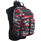 Fuel Wide Mouth Sports Backpack with Laptop Compartment for School, Travel, Outdoors