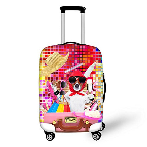 Bigcardesigns Luggage Protective Covers For 18"-21" Suitcase Elastic