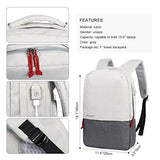 Vbiger Student Laptop Backpack Large-Capacity Business Shoulders Bag Casual Travel Backpacks With