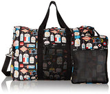 Lesportsac Large Global Weekender Carry On Bag, Boarding Pass, One Size