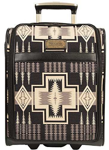 Pendleton Harding 16" Under-Seat Rolling Tote - Black