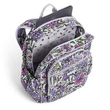 Vera Bradley Iconic Campus Backpack, Signature Cotton, Lavender Meadow