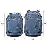eBags TLS Mother Lode Weekender Junior 19" Carry-On Travel Backpack - Fits Up to 17.5" Laptop - (Blue Yonder)