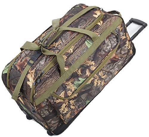 Explorer Rolling Duffel Bag, Mossy Oak, 30-Inch